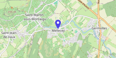 Carte OpenStreetMap — 601 route de la Vallée, Mellecey