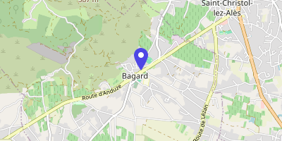 Carte OpenStreetMap — 159 route d'Alès, Bagard