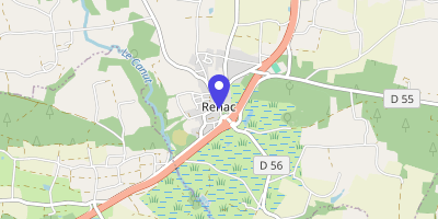 Carte OpenStreetMap — 35 rue Colonel-du-Halgouët, Renac