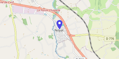 Carte OpenStreetMap — 2 rue de la Mairie, Noyal