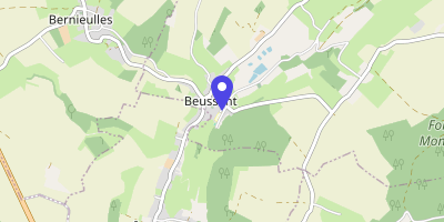 Carte OpenStreetMap — 8 place de la Mairie, Beussent