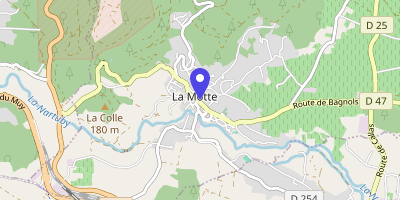 Carte OpenStreetMap — Place Clemenceau, La Motte