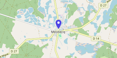 Carte OpenStreetMap — 15 route de Buzançais, Méobecq