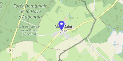 Carte OpenStreetMap — 13 rue Principale, Mont-Saint-Jean