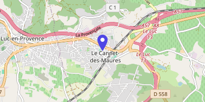 Carte OpenStreetMap — Parc Henri-Pellegrin, Le Cannet-des-Maures