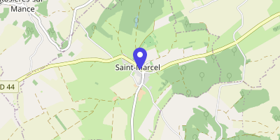 Carte OpenStreetMap — Place de Mairie, Saint-Marcel