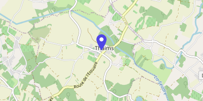 Carte OpenStreetMap — 4 rue de la Mairie, Thaims