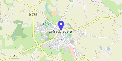 Carte OpenStreetMap — 2 Place Sapinaud, La Gaubretière