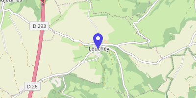 Carte OpenStreetMap — 8 rue de l'Huilerie, Leuchey