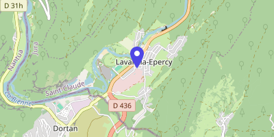 Carte OpenStreetMap — 7 rue du Jouet, Lavancia-Epercy