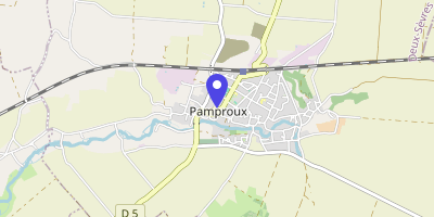 Carte OpenStreetMap — 1 place Mendès-France, Pamproux