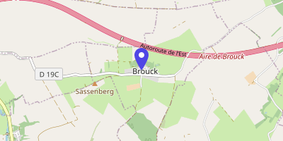 Carte OpenStreetMap — 24 rue de l'Église, Brouck