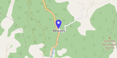 Carte OpenStreetMap — Le Village, Beaujeu