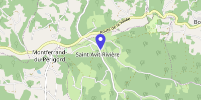 Carte OpenStreetMap — 2 place de la Source, Saint-Avit-Rivière