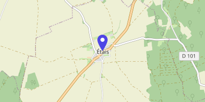 Carte OpenStreetMap — 5 rue du Sou, Étais