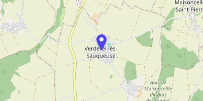 Carte OpenStreetMap — Rue de l'École, Verderel-lès-Sauqueuse