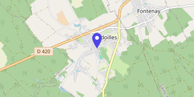 Carte OpenStreetMap — 4 rue de la Mairie, Aydoilles