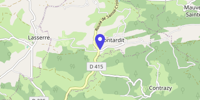 Carte OpenStreetMap — 51 route du Village, Montardit