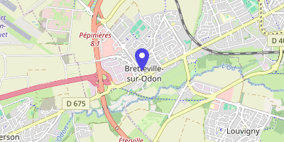 Carte OpenStreetMap — 2 avenue de Woodbury, Bretteville-sur-Odon
