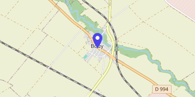 Carte OpenStreetMap — Place Pierre-Georges-Latécoère, Bouy