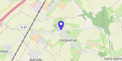 Carte OpenStreetMap — 6 place de la Mairie, Longuerue