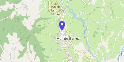 Carte OpenStreetMap — 70 Grande-Rue, Mur-de-Barrez