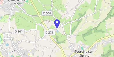 Carte OpenStreetMap — 1 place du 16-Octobre, Saint-Malo-de-la-Lande