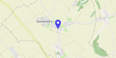 Carte OpenStreetMap — 10 rue Robert-Duchainay, Guiseniers
