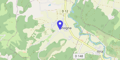 Carte OpenStreetMap — 6 place des Fusillés-de-Marty, Arvigna