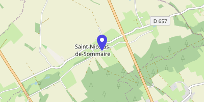 Carte OpenStreetMap — 3 la Gervaisie, Saint-Nicolas-de-Sommaire