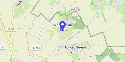 Carte OpenStreetMap — 21 rue Charron, Neuville-au-Bois
