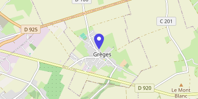 Carte OpenStreetMap — Grande rue, Grèges