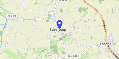 Carte OpenStreetMap — 6 rue de la Mairie, Saint-Loup-de-Saintonge