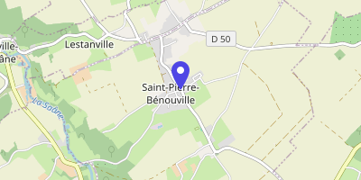 Carte OpenStreetMap — 2 rue de la Vallée, Saint-Pierre-Bénouville