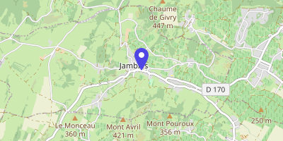 Carte OpenStreetMap — 56 rue de la Côte-Chalonnaise, Jambles