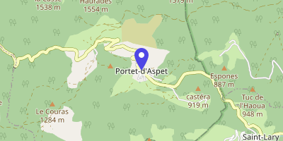 Carte OpenStreetMap — Place de la Mairie, Portet-d'Aspet