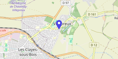 Carte OpenStreetMap — Place Mendès-France, Villepreux