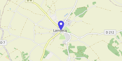 Carte OpenStreetMap — 5 Grande rue, Lainsecq
