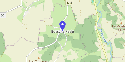 Carte OpenStreetMap — Route du panorama, Bussy-la-Pesle
