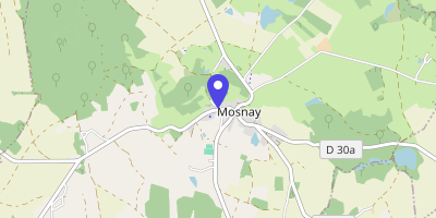 Carte OpenStreetMap — 30 route de Tendu, Mosnay
