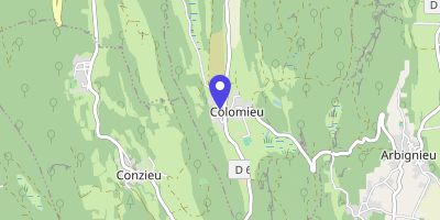 Carte OpenStreetMap — Rue de la Mairie, Colomieu