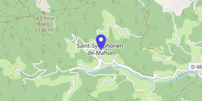Carte OpenStreetMap — 162 rue des Templiers, Saint-Symphorien-de-Mahun