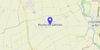 Carte OpenStreetMap — 2 sentier de la Messe, Bouilly-en-Gâtinais