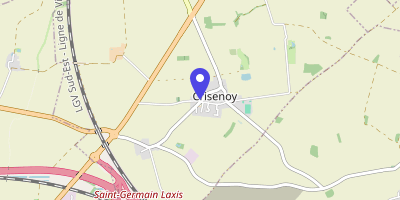 Carte OpenStreetMap — 18 rue des Noyers, Crisenoy