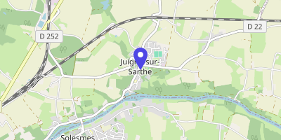 Carte OpenStreetMap — Allée du Grand-Jardin, Juigné-sur-Sarthe