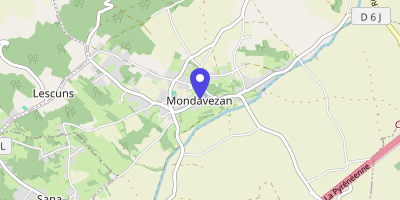 Carte OpenStreetMap — 760 rue du Tapiau, Mondavezan