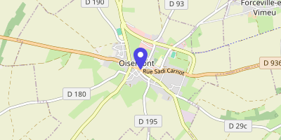 Carte OpenStreetMap — 1 place André-Dumont, Oisemont