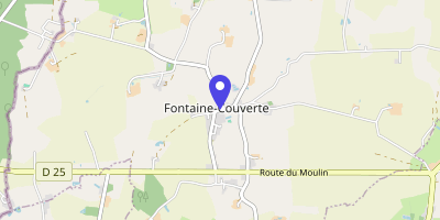 Carte OpenStreetMap — 16 rue Pierre-Barauderie, Fontaine-Couverte