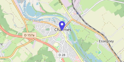Carte OpenStreetMap — Place Henri-Breton, Charmes