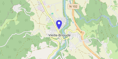 Carte OpenStreetMap — 3 place de la Croix-des-Prés, Vieille-Brioude